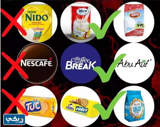 بدائل منتجات المقاطعه في الكويت 2023 "القائمة الكاملة"