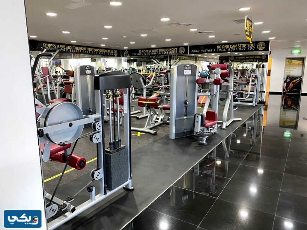 موقع نادي جولدز جيم الكويت على جوجل ماب