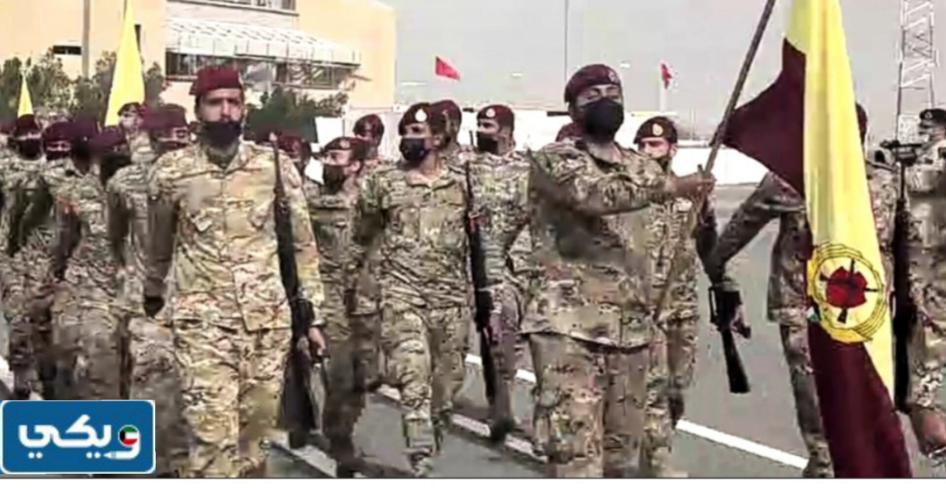 لبس الحرس الأميري الكويتي بالصور