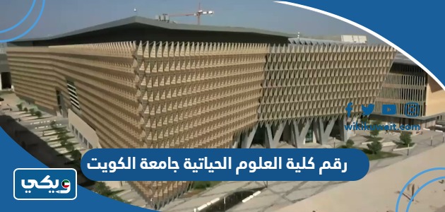 رقم كلية العلوم الحياتية جامعة الكويت