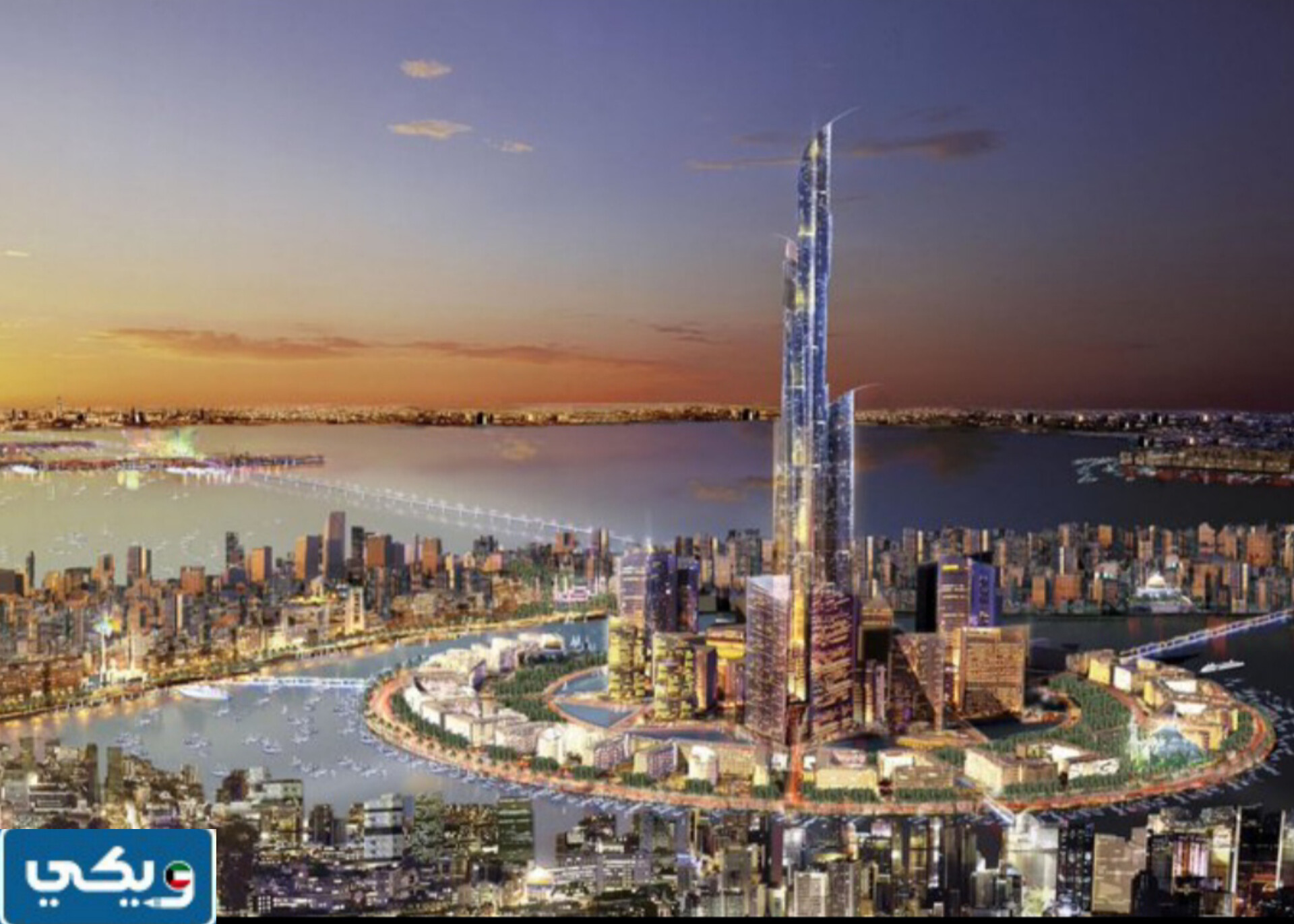 كم سيبلغ ارتفاع برج مبارك الكبير في الكويت