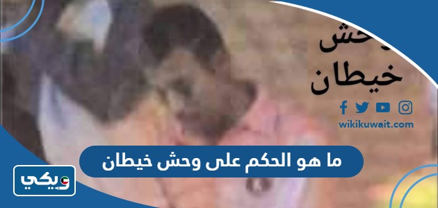 ما هو الحكم على وحش خيطان