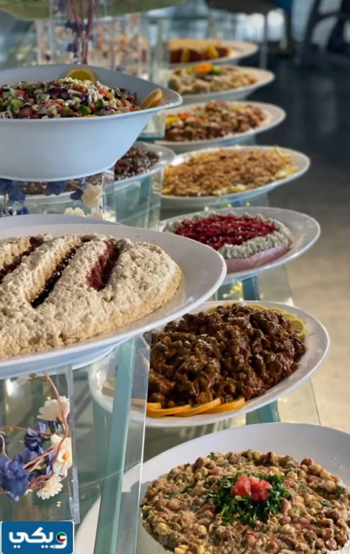بوفيه افطار رمضان مطعم ميجانا 