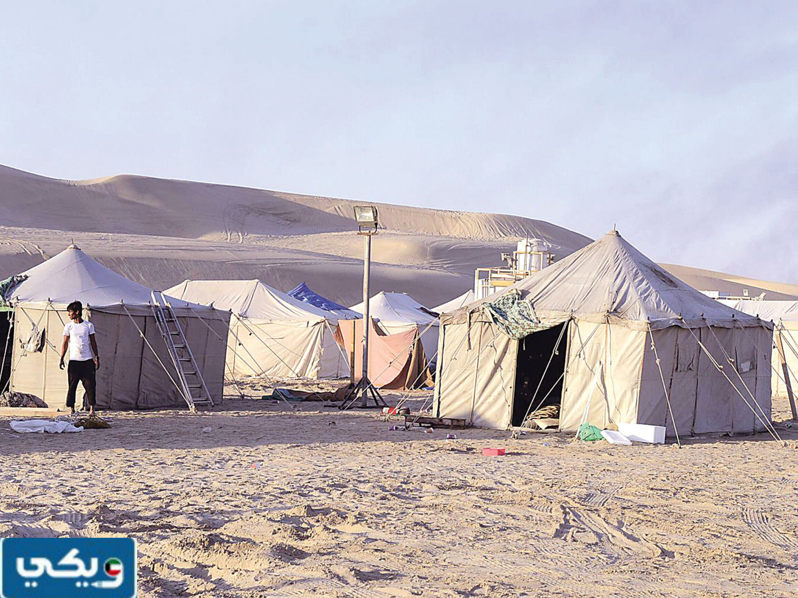 كم باقي على نهاية موسم التخييم في الكويت