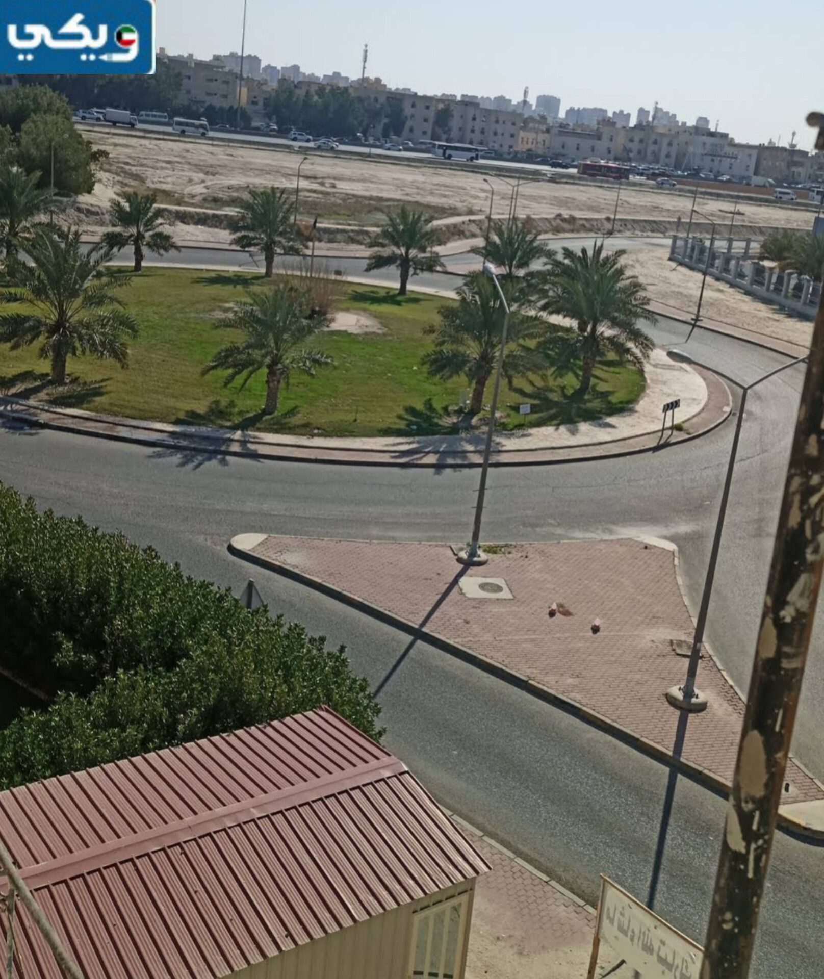 مساحة منطقة الناصرية في الكويت