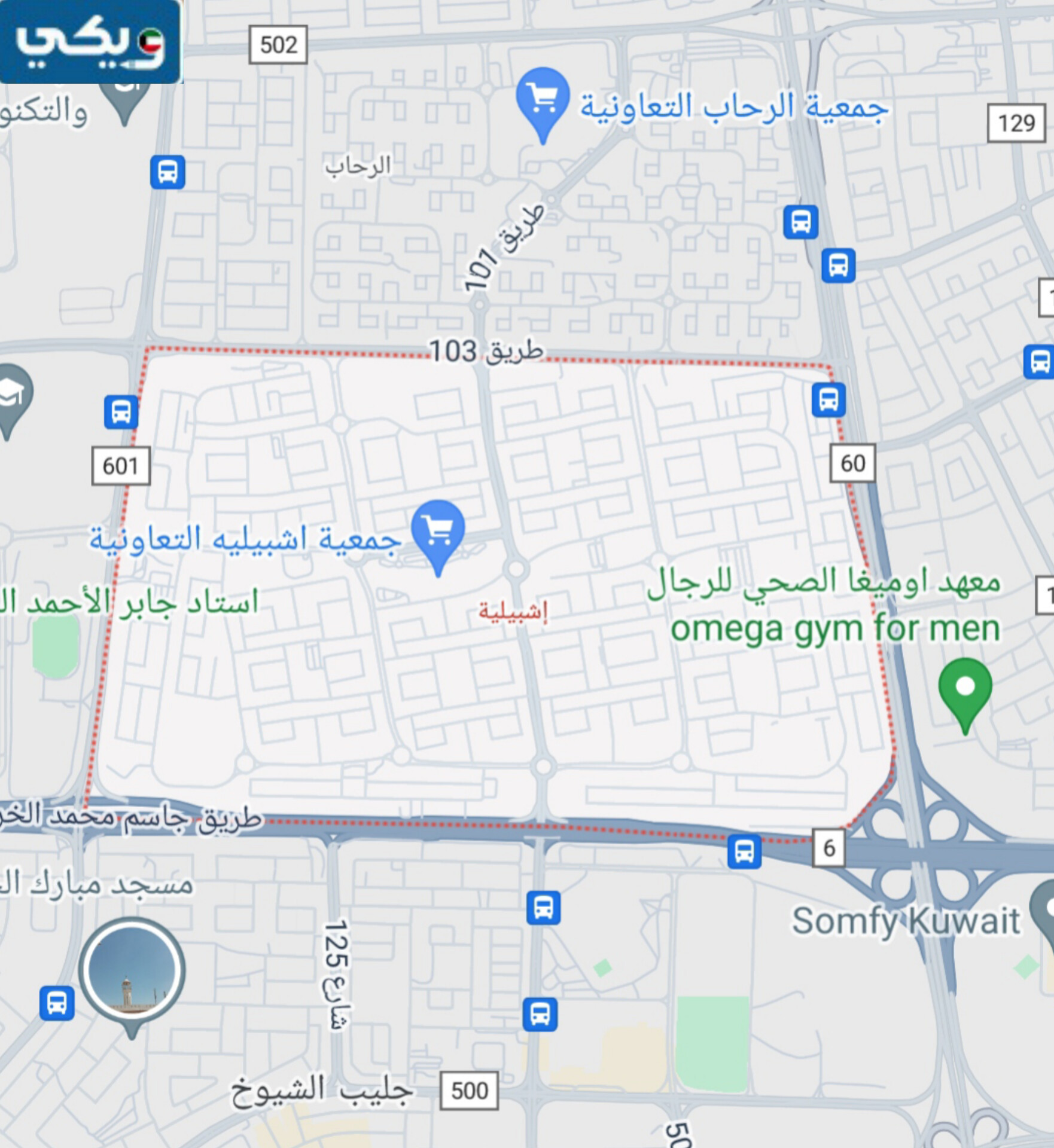 موقع منطقة الناصرية