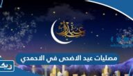 قائمة مصليات عيد الاضحى 2026 في محافظة الاحمدي قائمة مصليات عيد الاضحى 2026 في محافظة الاحمدي