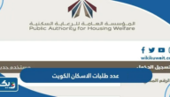 كم عدد طلبات الاسكان الكويت 2025